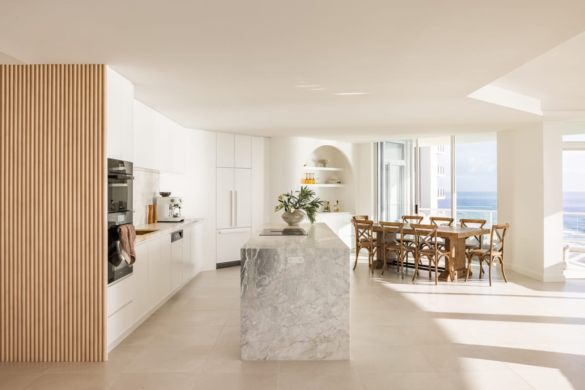 A completed whole-home joinery fitout on the Gold Coast