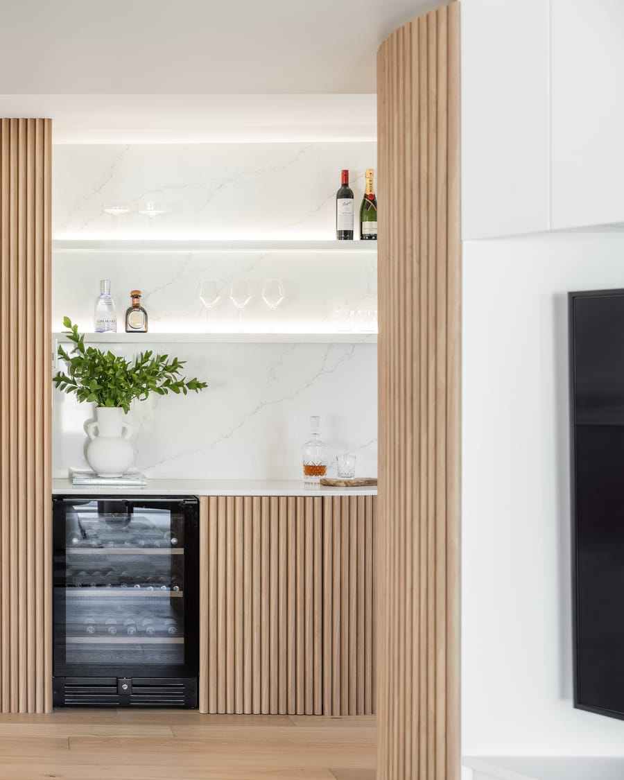 Fluted Oak Joinery, Paradise Point