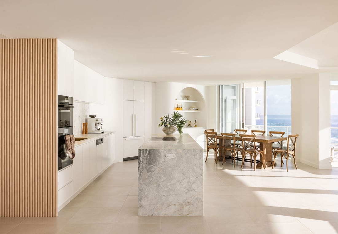 A completed full kitchen renovation on the Gold Coast