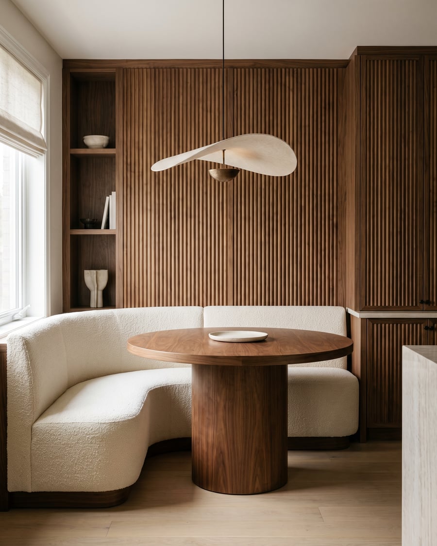 Curved Breakfast Nook, Concept